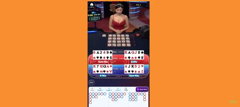 Controles de paJogonto e BRL em 68s